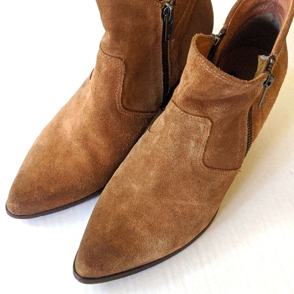 Freebird by Steven Rock Suede Ankle Booties - Picture 2 of 4